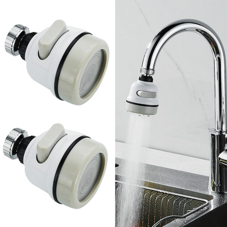 2個セット 蛇口ブースター シャワー 防水スプリンクラー アクセサリー キッチン水栓 節水調整フィルター、蛇口ブースターシャワー