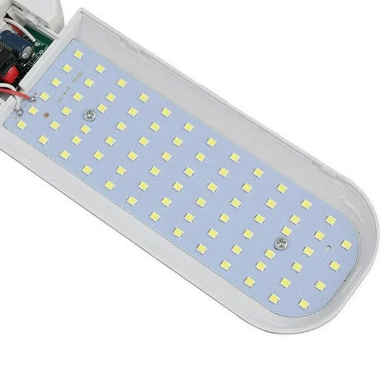 60W 5枚羽 235LED SMD 2835 折りたたみ式家庭用電球, AC 120-265V, E27 冷白色, B22 冷白色