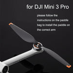 DJI Mini 4 Pro / Mini 3 Pro用オリジナル2ペアプロペラ、DJI Mini 4 Pro/Mini 3 Pro用オリジナル