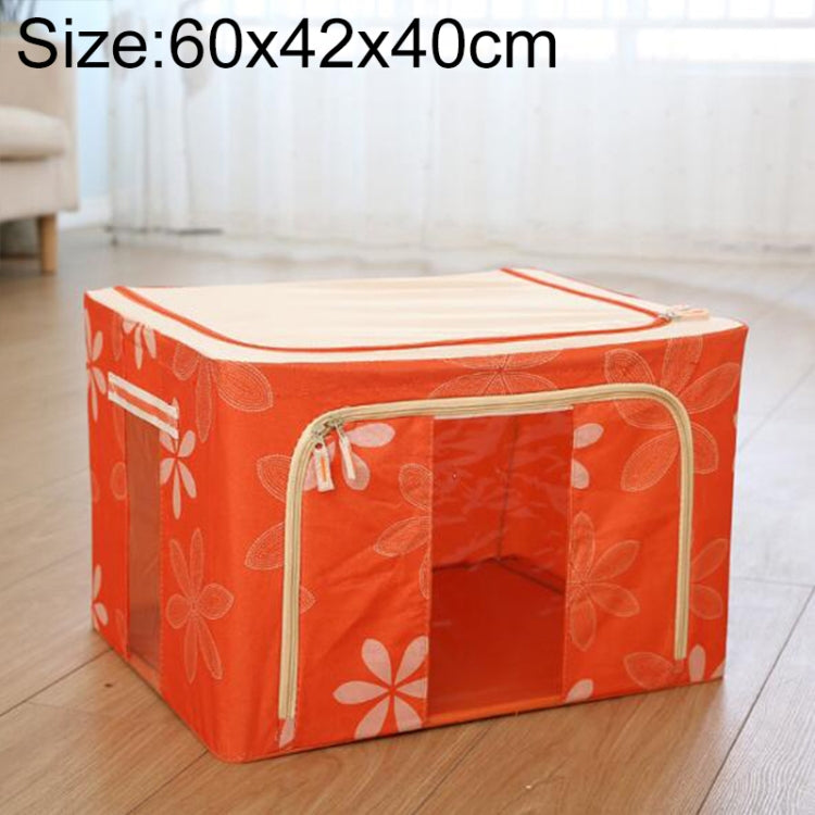 折りたたみ収納ボックス 不織布 ジッパー付き 防湿衣類収納ボックス、44L 50x40x22cm、55L 50x40x28cm、66L 50x40x33cm、80L 60x40x32cm、100L 60x42x40cm、125L 70x42x40cm