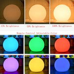LEDリモコン調光 リビングルームソファフロアランプ クリエイティブ寝室ベッドサイド装飾ライト, 200mm, 250mm