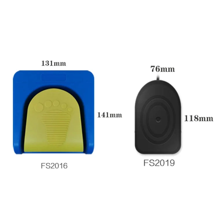 Pcsensor USBフットペダルコントロールスイッチキーボードアダプター コンピューター用、FS2016、FS2019