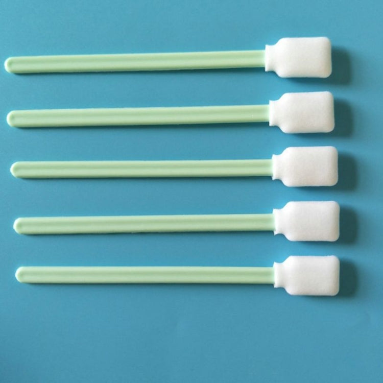 100本 インクジェットスポンジ フラットヘッド クリーニングワイプ 工業用ロッド 13cm