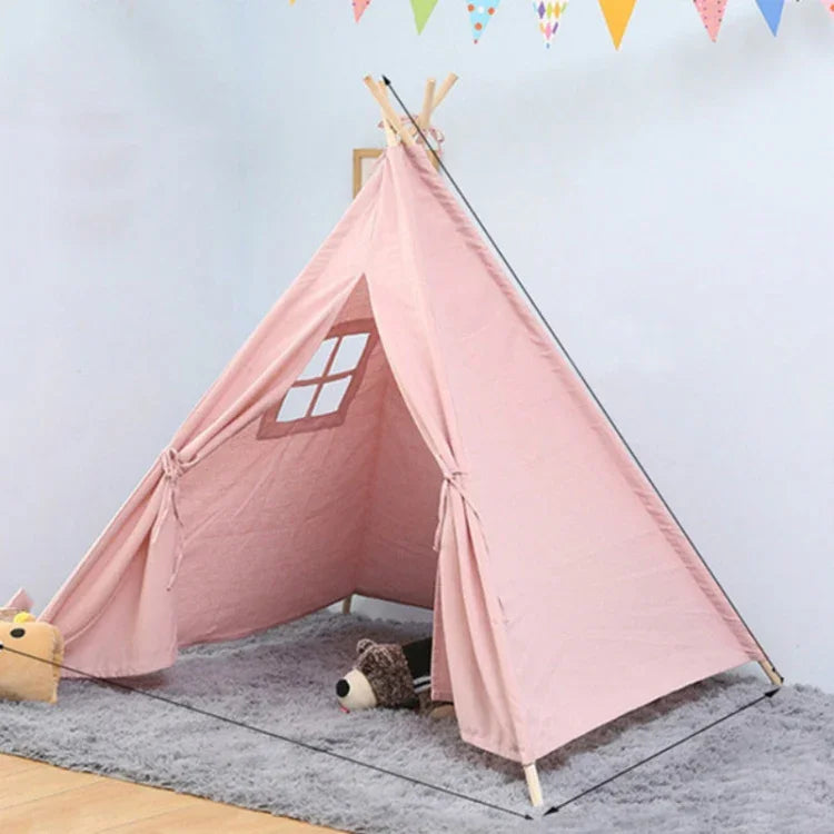 子供部屋用プリンセステント 室内プレイハウス 折りたたみテントおもちゃ、1.35m