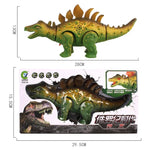 シミュレーション発光音響電動ユニバーサル恐竜モデルおもちゃ 男の子向けギフト