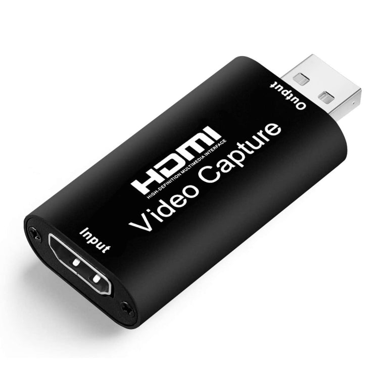 HDMIビデオキャプチャーカード ライブ録画ボックス ビデオキャプチャーアダプターボックス、USB 2.0