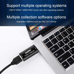 HDMIビデオキャプチャーカード ライブ録画ボックス ビデオキャプチャーアダプターボックス、USB 2.0