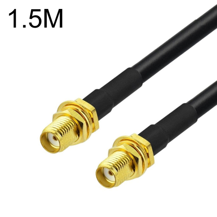 SMAオスからSMAオスへのRG58同軸アダプターケーブル、SMAメスからSMAメス 0.5m、SMAメスからSMAメス 1m、SMAメスからSMAメス 1.5m、SMAメスからSMAメス 3m、SMAメスからSMAメス 5m、SMAメスからSMAメス 10m