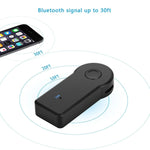 2-in-1 3.5mm AUX メタルアダプター + USB 車用 Bluetooth 4.1 ワイヤレス Bluetoothレシーバー オーディオレシーバーコンバーター, オーディオレシーバー