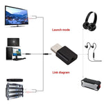 Bluetooth オーディオトランスミッター レシーバー USB Bluetoothアダプター テレビ／PC 車用スピーカー, BT600