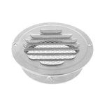 外壁用ステンレススチール平頭 雨・虫よけ鳥よけフード、70mm、80mm、00mm、120mm、150mm、180mm、200mm