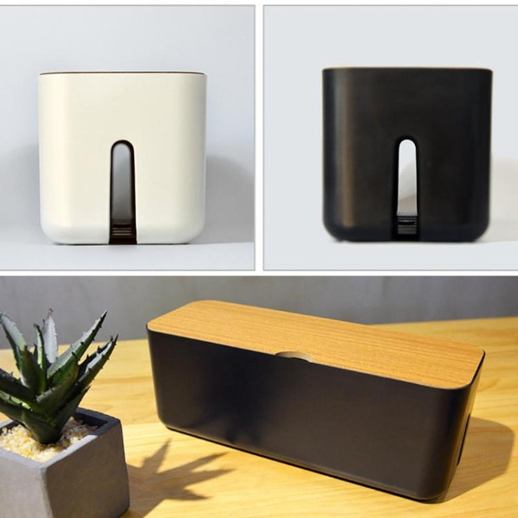電源ケーブル収納ボックス ケース 防塵 充電器ソケットオーガナイザー デスクトップ ネットワークライン収納ビン