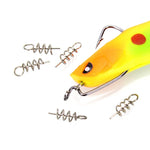 20in1ルアーアクセサリースプリングピンロックピン用ソフトベイト、3.5CM 50個