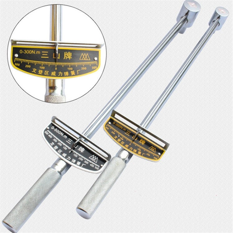 SANSHAN ポインター トルクソケットレンチ トルクレンチ、0-300N.m、0-500N.m