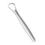 口腔清掃用ステンレス舌スクレーパー、14.6×2.4cm