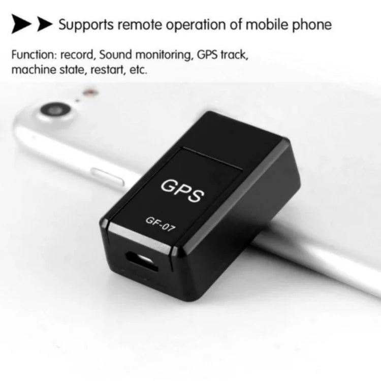 GF07 ミニ GPS追跡 強力磁気ロケーター 音声制御録音 迷子防止装置 2Gネットワークのみ対応、GF07