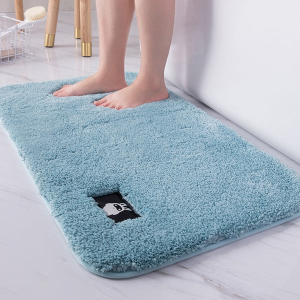 浴室トイレ吸水バスマット カーペット 寝室滑り止めフットパッド 40x60cm、50x80cm