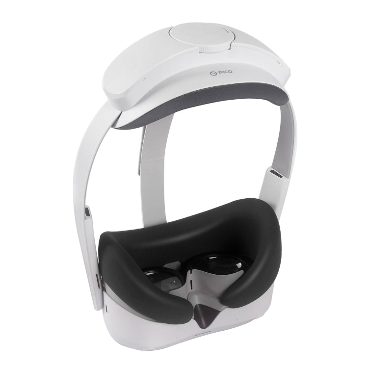 Pico Neo 4シリコンVRメガネアイマスクフェイスアイパッド用、ホワイト