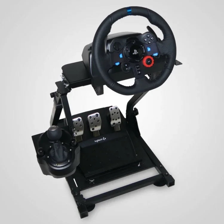 レーシングシミュレーター ステアリングホイールスタンド レーシングゲームスタンド ホイールとペダルは含まれません（CSWg29g27t300t500FANATEC）、レーシングシミュレーター