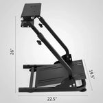 レーシングシミュレーター ステアリングホイールスタンド レーシングゲームスタンド ホイールとペダルは含まれません（CSWg29g27t300t500FANATEC）、レーシングシミュレーター