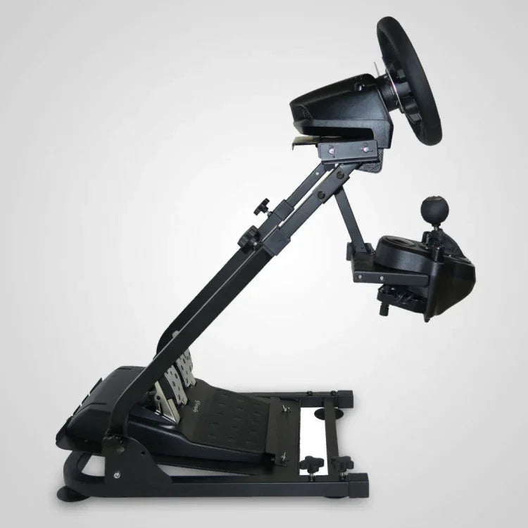 レーシングシミュレーター ステアリングホイールスタンド レーシングゲームスタンド ホイールとペダルは含まれません（CSWg29g27t300t500FANATEC）、レーシングシミュレーター