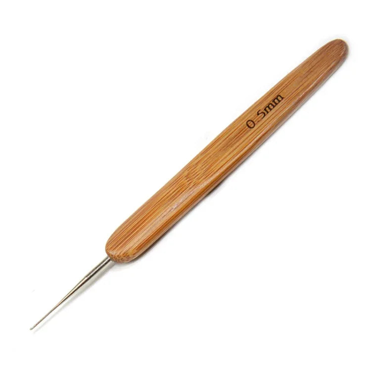 20個セット ダーティーブレイド シングルフック ダブルフック ウィッグ編みツール かぎ針編み、0.5シングルかぎ針、0.75シングルかぎ針、0.5ダブルかぎ針、0.75ダブルかぎ針