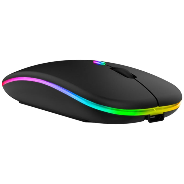 3キー RGBバックライト静音Bluetoothワイヤレスデュアルモードマウス