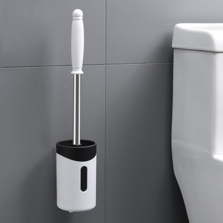 ステンレス製壁掛け家庭用ソフトブラシトイレブラシ グレー、ホワイト、ピンク