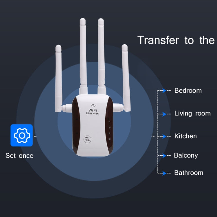 CF-WR758AC WIFI信号増幅器無線ネットワーク強化リピーター、EUプラグ、USプラグ、AUプラグ、UKプラグ