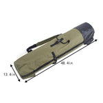 多機能釣り竿バッグ釣り道具バッグ釣り用品、サイズ：123x34cm、多機能釣り道具バッグ、釣り竿バッグ