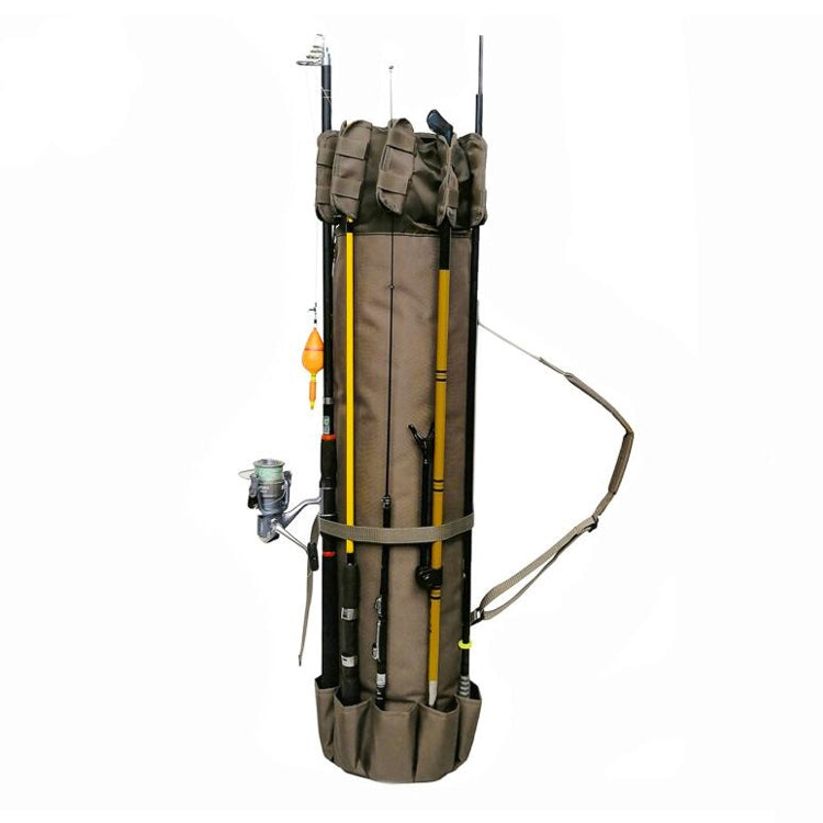 多機能釣り竿バッグ釣り道具バッグ釣り用品、サイズ：123x34cm、多機能釣り道具バッグ、釣り竿バッグ