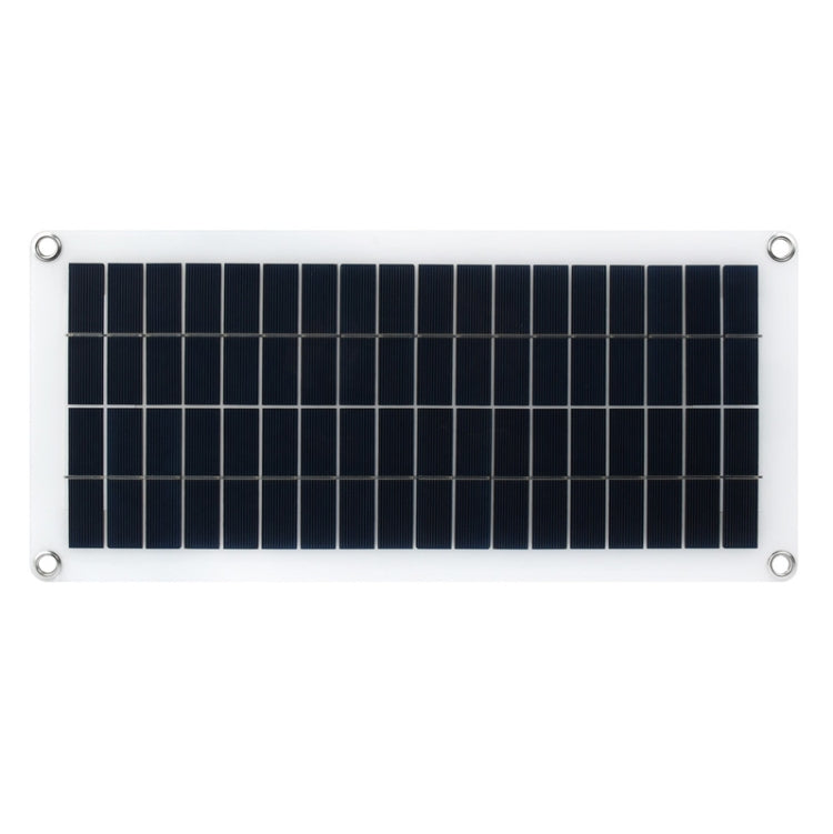 Waveshare 18V 10W半柔軟性多結晶シリコンソーラーパネル、24167