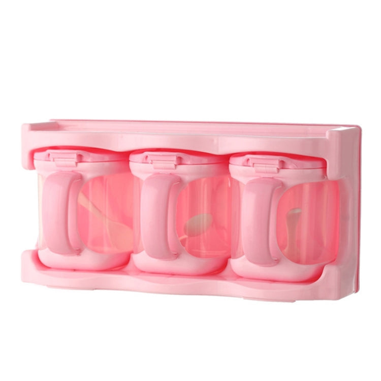 プラスチック調味料ボックス 多目的組み合わせ調味料ラック キッチン用品、1格、2格、3格、4格