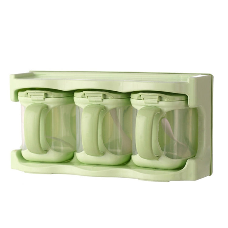 プラスチック調味料ボックス 多目的組み合わせ調味料ラック キッチン用品、1格、2格、3格、4格