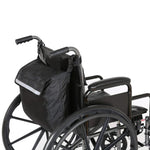 屋外用電動車椅子アームレスト収納バッグ、18x16x8インチ