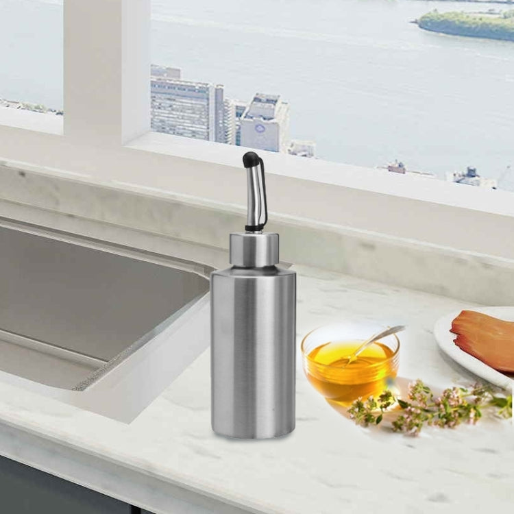 円筒形調味料ボトル ステンレス製オイルポット、250ml、350ml、550ml