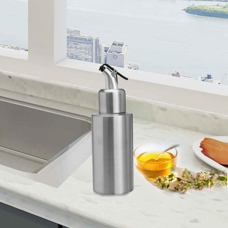 円筒形調味料ボトル ステンレス製オイルポット、250ml、350ml、550ml