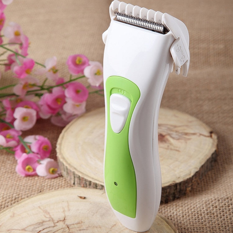 ヘアクリッパー充電式電動クリッパー子供用ヘアカットツール、グリーン＆ホワイト、ブルー＆ホワイト