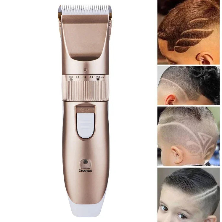 JIANDA X1 ヘアクリッパー 電動クリッパー 充電式 大人子供用 電動フェーダー プラグアンドプレイシェーバー