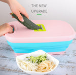 9in1折りたたみまな板プラスチック多機能家庭用まな板キッチン抗菌防カビまな板包丁セット