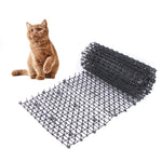 B21307 ガーデンフラワー 猫よけネット プラスチックトゲパッド 猫よけネット、3個セット S 49x13cm、M 200x28cm、L 400x28cm
