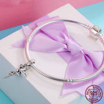 925スターリングシルバー フラワーフェアリー ダングルペンダント 女性用 DIYブレスレット ネックレスアクセサリー, SCC359