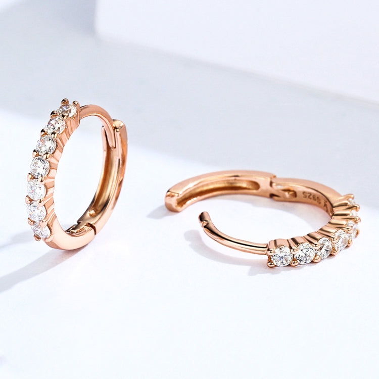 S925スターリングシルバージュエリー イヤリング インレイジルコニアイヤリング