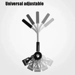 ベビーカー用ユニバーサル傘 スライド式ベビー用ビニール傘 UVカット ユニバーサルクリップ付き 日よけ＆雨兼用傘 ピンク、グレー、ブルー、ブラック