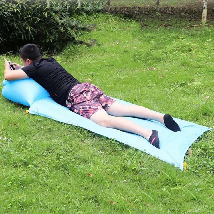 アウトドア防水エアピクニックマット 持ち運び用地面砂浜草用マット、シングル、ダブル、4人用