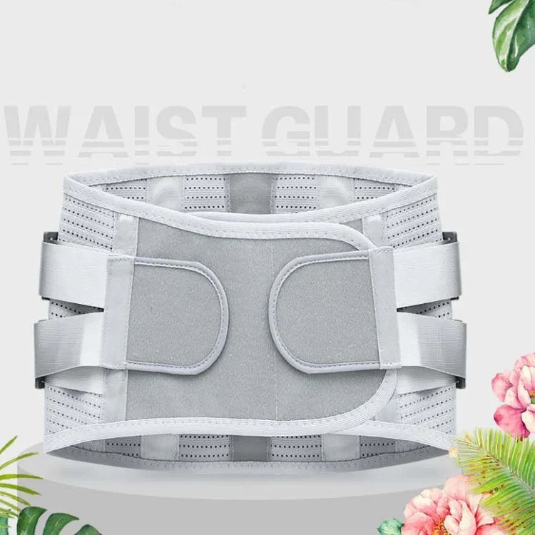 鋼板サポート 暖かく通気性のある医療用腰ベルト 腰部装具、S、M、L、XL、XXL