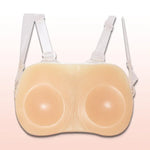 女装用乳房インプラント 連結シリコン乳房義乳 円形乳房 500g、600g、800g、1000g、1300g、1500g、1800g、2000g