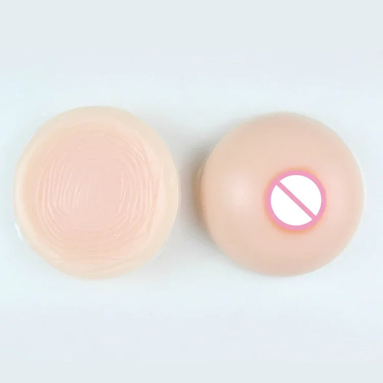 丸型男性用擬似女性シリコン偽乳 女装用乳房インプラント 500g、600g、800g、1000g