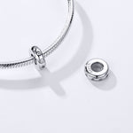 S925スターリングシルバー ジルコンビーズ DIYブレスレットアクセサリー