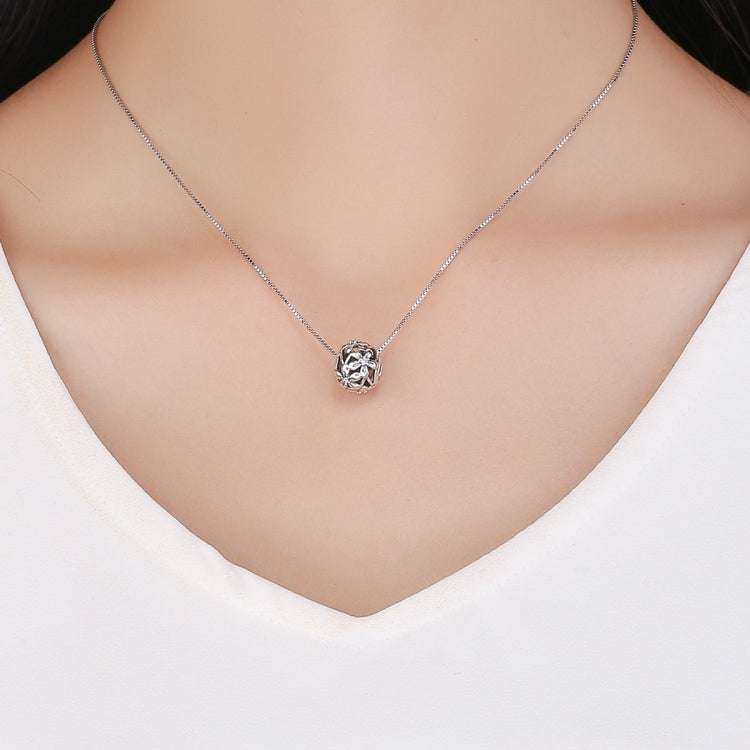 S925スターリングシルバー 花形ドリッピングオイルシルバービーズ DIYブレスレットアクセサリー, SCC729